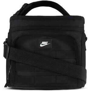 Insulated lunch bag with shoulder strap small cooler tote for work school travel